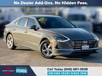 Gray Hyundai Sonata Sedan 2022