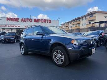 Blue X3 SUV 2005