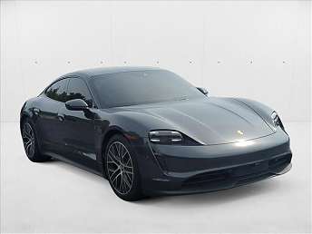 Gray Porsche Taycan Sedan 2021