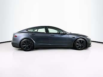 Silver Tesla Model S Sedan 2021