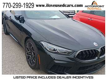 Black BMW M8 Convertible 2023