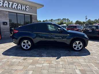 Blue BMW X6 SUV 2013