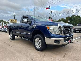 Blue Nissan Titan XD SV 2017