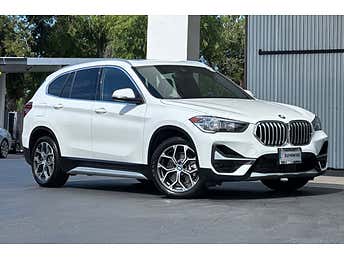 White BMW X1 SUV 2021