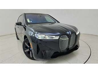 Black BMW iX SUV 2025