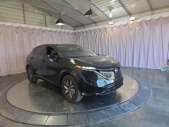 Black Nissan Ariya SUV 2024