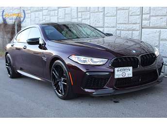 Red BMW M8 Sedan 2022
