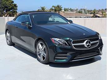 Green Mercedes-Benz E-Class Convertible 2019