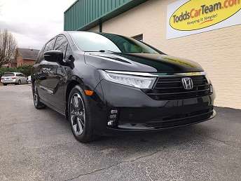 Black Honda Odyssey Minivan 2023