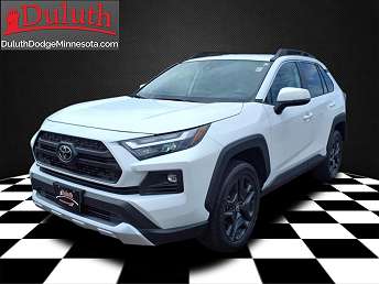 White Toyota RAV4 Adventure 2022