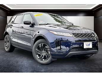 Blue Land Rover Range Rover Evoque SUV 2023