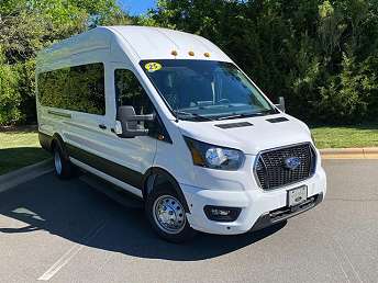 2025 White Van Ford Transit